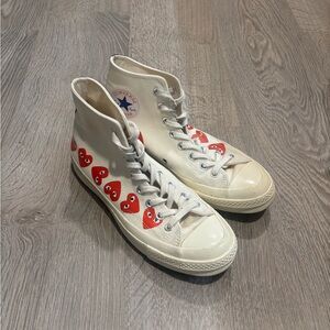 Converse Comme des Garçons Play x Chuck 70 Hi Top 'Multi Heart'